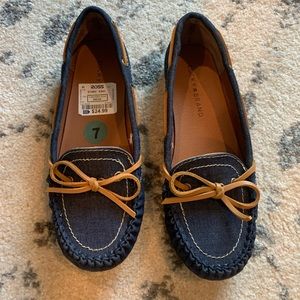 Lucky Brand denim loafers